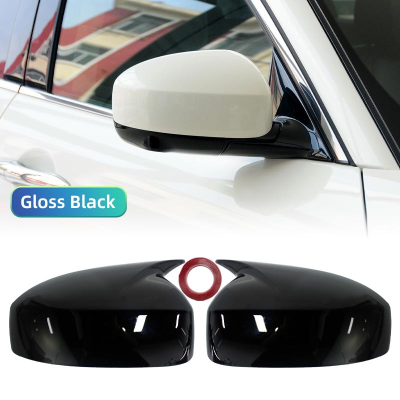 For Infiniti FX35 FX37 EX35 EX37 2009-2014 ABS material Bull horn shaped reverse mirror protective cover