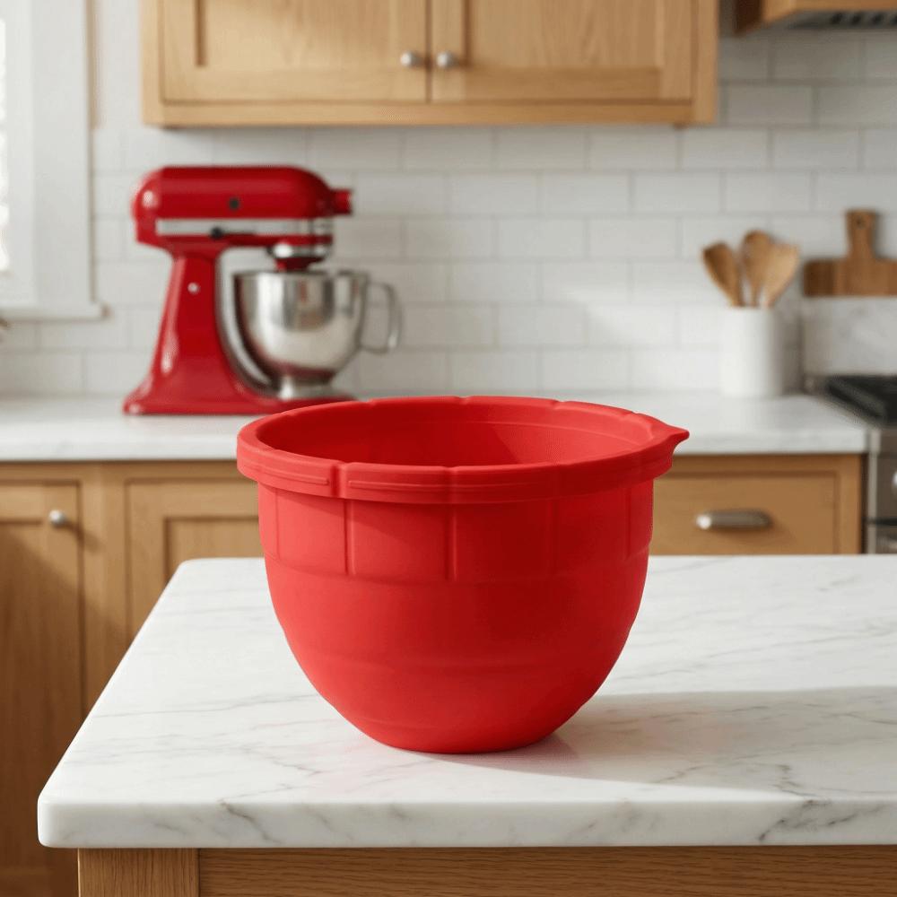 Food Grade Silicone Liner Heat-Resistant Thick Silicone Bowl Liner Replacement Flexible Easy To Clean Mixer Accessories Kitchen