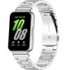 Stahlarmband für Samsung Galaxy Fit 3, Silber