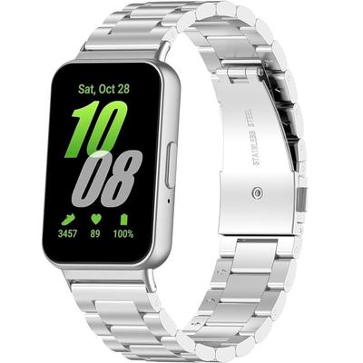 Bracelet en Acier pour Samsung Galaxy Fit 3, Argent