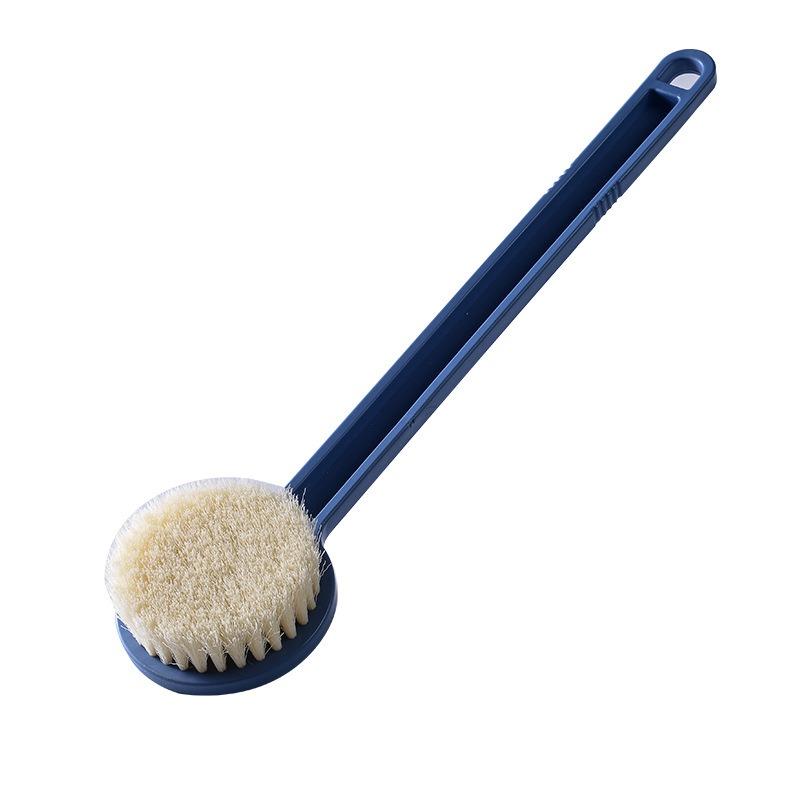 Long Handle Bath Brush Exfoliating Scrubber Body Scrub Back Massage Brush Shower Brush Sponge Exfoliator Cleaning Bathing Tools