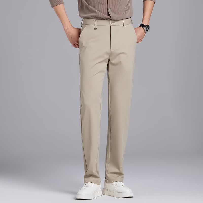 Firstview Men's Spring/Summer Business Casual Stretch Trousers FX1077