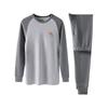 Me Feeling Men's Thermal Underwear Pure Cotton 10A Antibacterial Mite-Resistant Thin Autumn Set for Teenagers High School Students