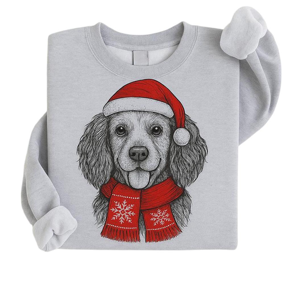 Christmas T-Shirts And Sweatshirts, Women'S Sweatshirts, Long-Sleeved Pullover Sweatshirts, Women'S Long-Sleeved Tops