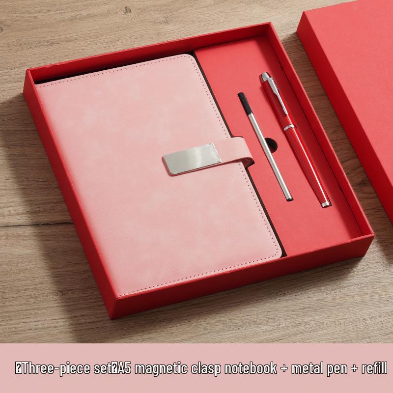 Customized Business Notebook Gift Set with Logo - Premium Cross Diary for Enterprise Office
