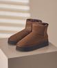 Customade Woman 4Cm Platform Winter Fur Boots Evelyn (Cw0083Db)