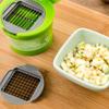 Garlic Press Chopper Manual Mincer Slicers Grater with Storage Container Vegetable Cutter Kitchen Tool Easy To Clean