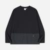 DOD Basic Waffle Long T-Shirt - Black