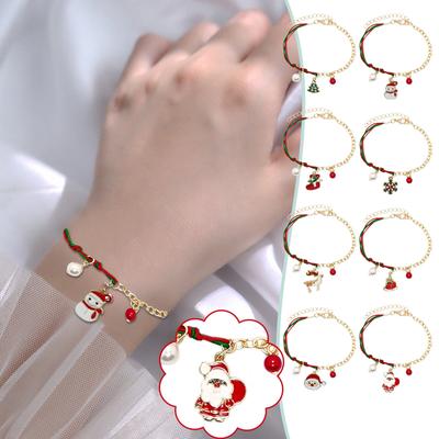 Christmas Jewelry Christmas Tree Lumber Pendant Bracelet Christmas Jewelry