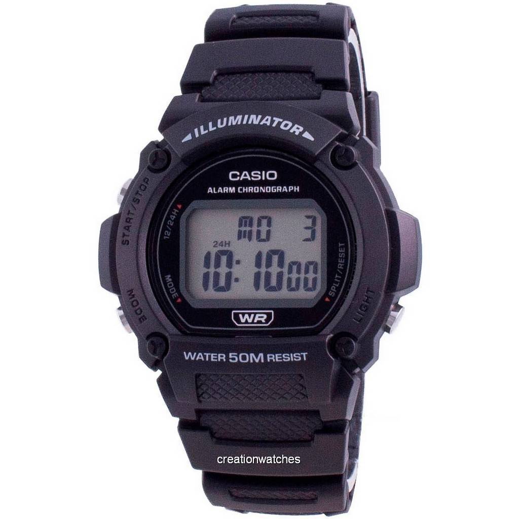 

Casio Youth Illuminator Digital W-219H-1A Мужские часы W-219H-1