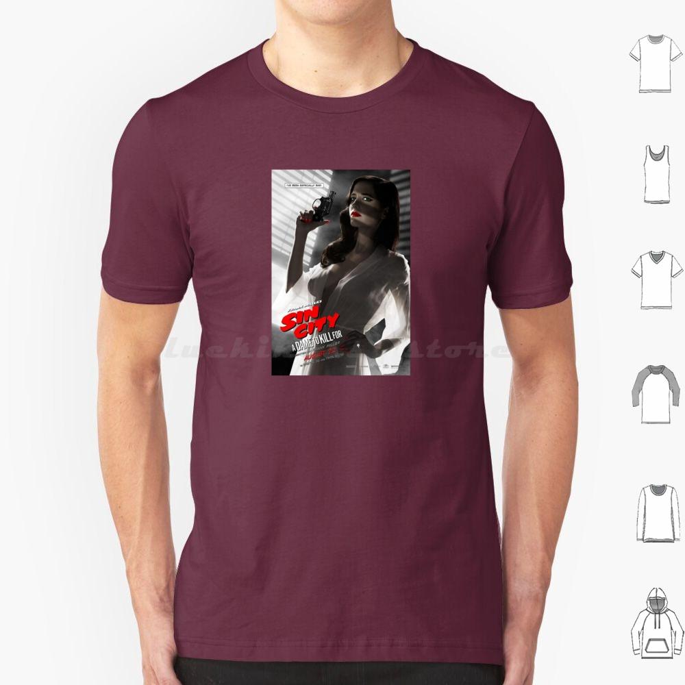 Sin City A Dame To Kill For Film T-Shirt Große Größe 100% Baumwolle Film Sin City Sin City A Dame To Kill For Sin City Film Sin