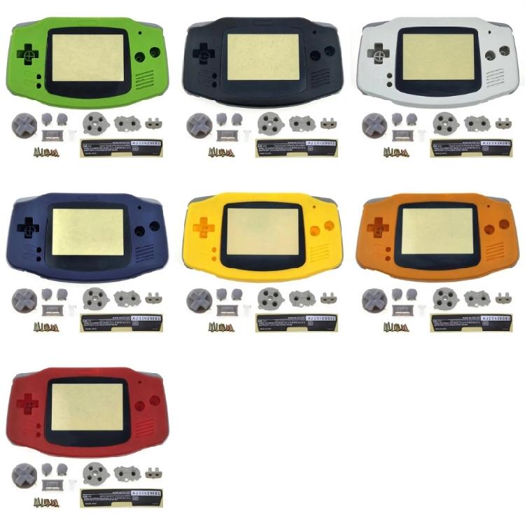 AGB-001 Older Handheld Repair Housing Kit with Shell Openings, Contact Layers and Screw Set for Service Stock Needs Daily