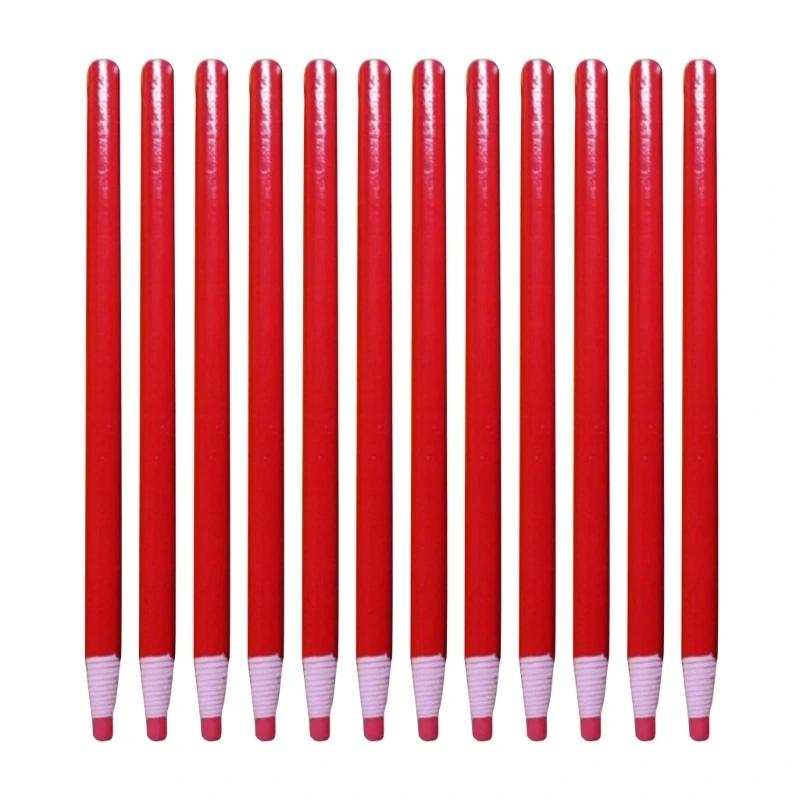 12Pcs Peel Off Drawstring Crayon, No Peeling Marking Crayon, Oil Pen, Dot Mark Pen, Marking Pen