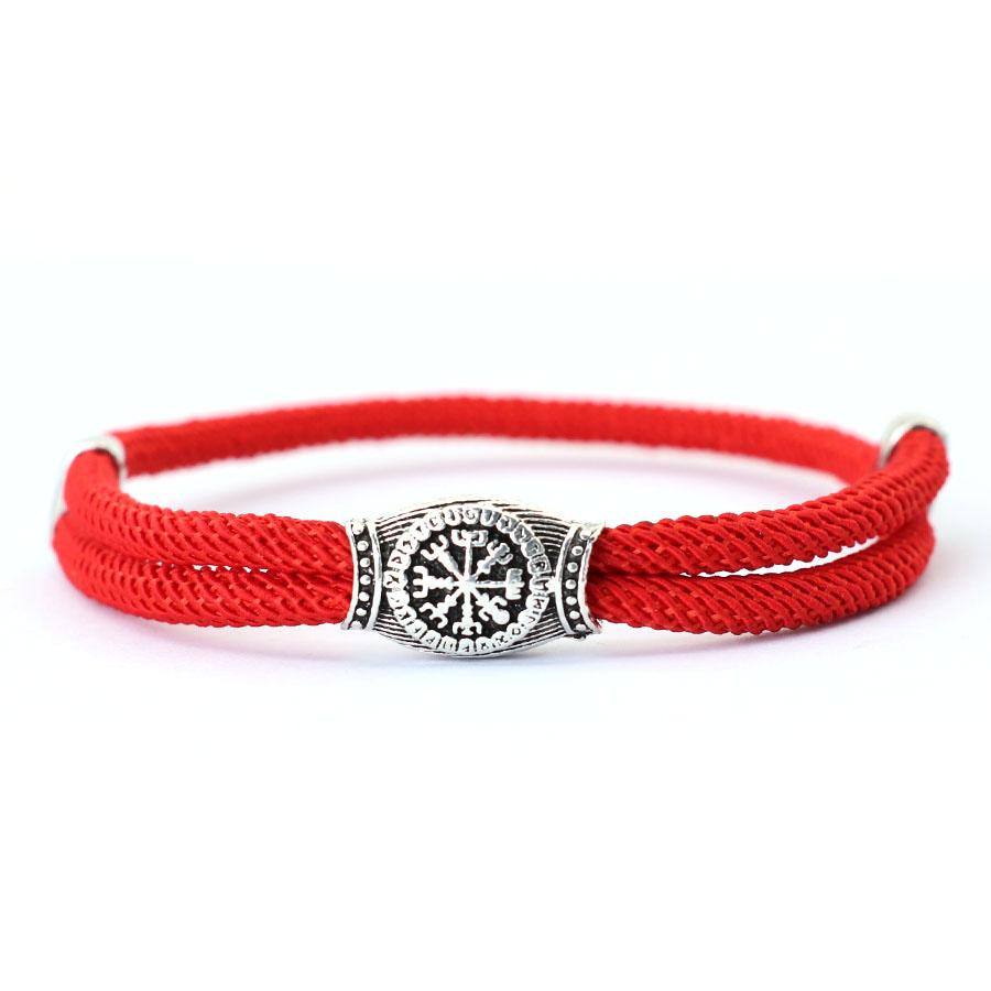 Vintage Viking Bracelet For Men Sliding Adjustable Rope Braclet Homme Beach Surfing Nautical Braslet Boyfriend Gift Pulseria