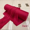 Burgundy Wedding Stair Handrail Drapes with Pull Flower Banners