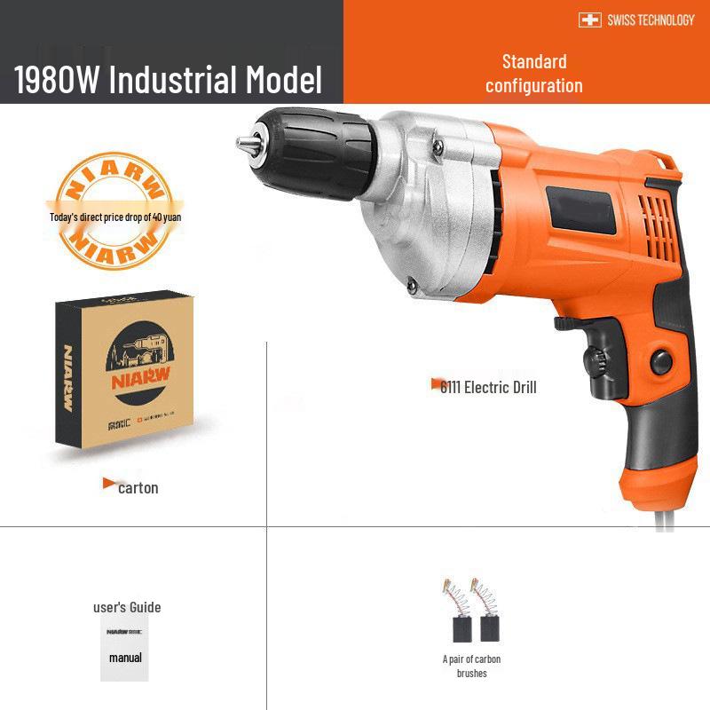 Imperial City High Power 220V Electric Handheld Drill & Screwdriver