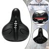 Bike Seat Saddle Accessories Waterproof Comfortable Soft Wide Universal for Men Women Shock