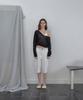 Eopaeleolakaibeu Pento Summer Deep V-Neck Knit - Black