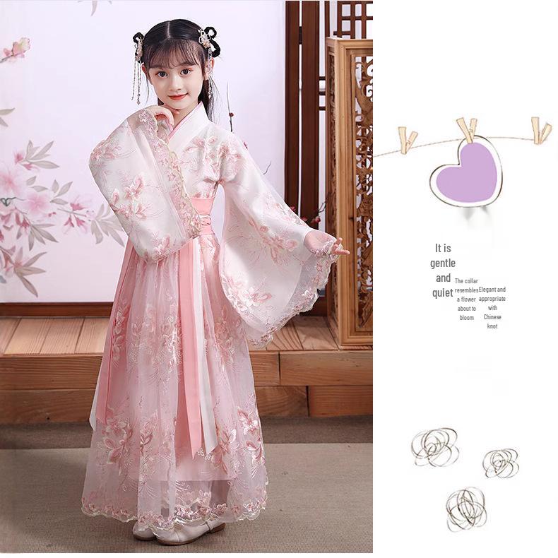 Κοριτσίστικο Χάνφου: Αρχαίο Φορέμα Ruqun Νεράιδας, Κινέζικου Στυλ Μακρυμάνικο Κοστούμι Τανγκ, Πριγκιπικό Κοστούμι