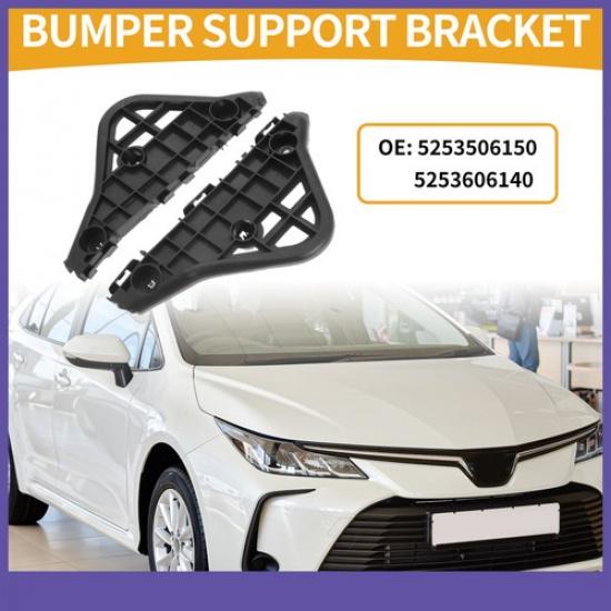 LH RH Side Front Bumper Support Bracket 1 Pair  for Toyota Camry Aurion