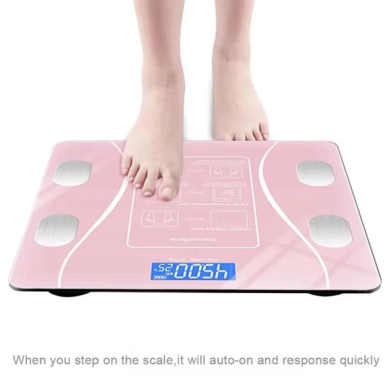 Weight scale, intelligent body fat scale, household electronic scale, human weighing, charging model, high precision