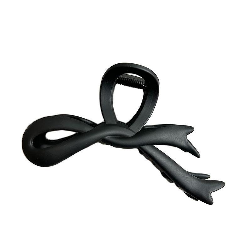 Temperament Jeleu Culoare Acrilic Arc Gheare Păr Clemă Femei Fete Simplu Corean Moda Bobina Clip De păr Accesorii pentru coafarea părului