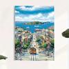 Retro Road Sign Metal Tin Poster 20x30 cm Funny Wall Art for Kids Playroom Decor