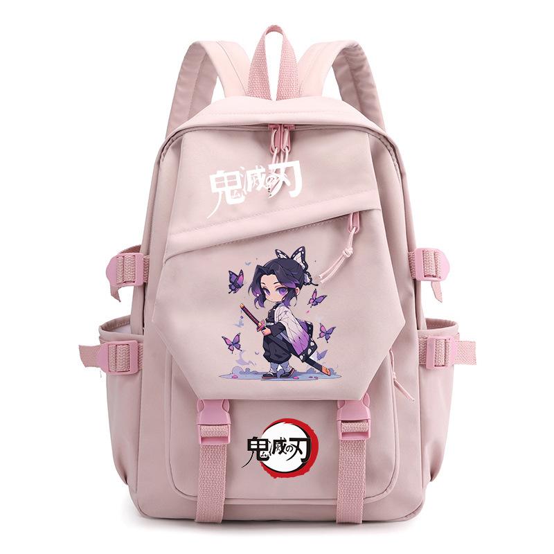 Japan Cartoon Comics Demon Slayer Instagram Backpack, Japanese Retro Style, Large Capacity Student Backpack 0016 KTB