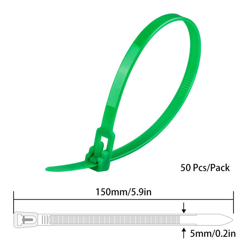 Legături de cablu reutilizabile din nailon Legături de cablu detasabile Fixe de legare Culoare Negru Alb Dezasamblare Se poate slăbi Legături de cabluri Slipknot Legături de cablu