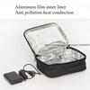 USB Portable Food Warmer Electric Lunch Box Food Heater Lunch Warming Tote For Office Travel Portable Heating Bag With USB Cable