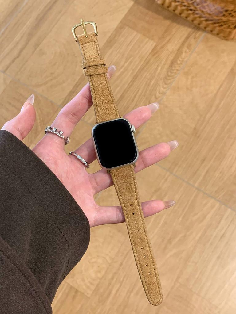 Špičkový vysoce kvalitní semišový smyčkový pásek Pro Apple Watch dámský 44mm 40 45 41 49 42 38 Řada 11 10 9 8 SE 7 6 5 4 3 Řemínek