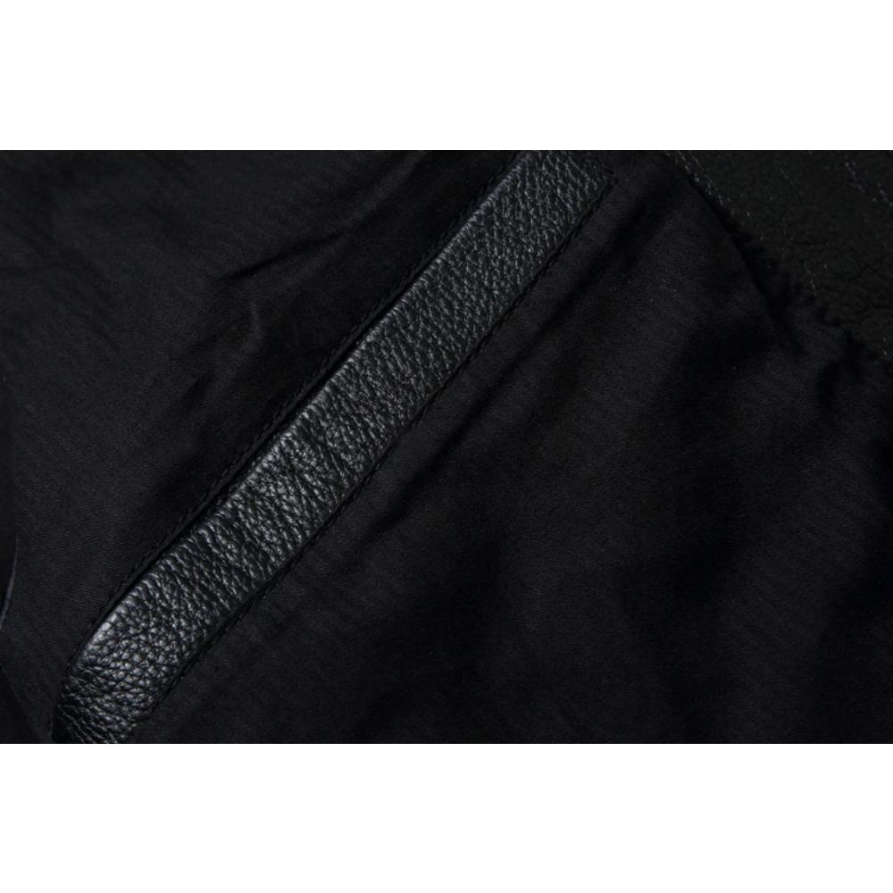 Dimensiune chinezească, negru maro, ocazional, jachete pentru bărbați, din piele de vacă, jachetă din piele naturală, paltoane pentru bărbați, toamnă, Chamarras De Cuero Para Hombre