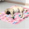 Tapis de Refroidissement Chat Chien Été, Couverture Glacée Durable pour Canapé, Lit Froid Réutilisable pour Animaux Domestiques Petits Grands, Anti-Chaleur