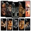 Phone Case Cover for Redmi 14C 10C Note 15 14 13 12 10 11 Pro Plus K40 5G Soft TPU Shockproof Fundas Shell Lion Alpha Male Cub
