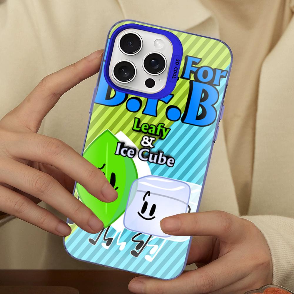 Bfdi Poster Battle For Dream Island Phone Case For IPhone 16 15 14 13 12 11 Pro Max X XR XSMAX Plus Matte Shockproof Back Cover
