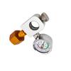 CGA320 Quick Connect Adaptor Refill Station with Pressure Gauge for Sodastream Art Terra Cylinder