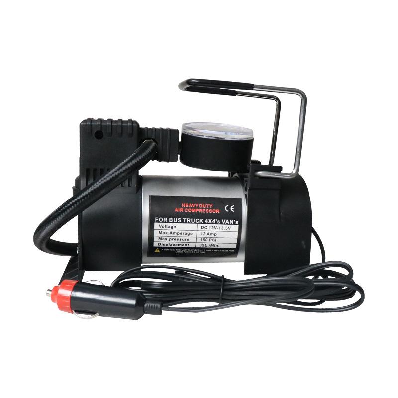 

Автомобильный воздушный компрессор 12 В с манометром для шин, мини-автомобили, накачивающий шину, аксессуары для авторемонта, многофункциональный электрический воздушный насос