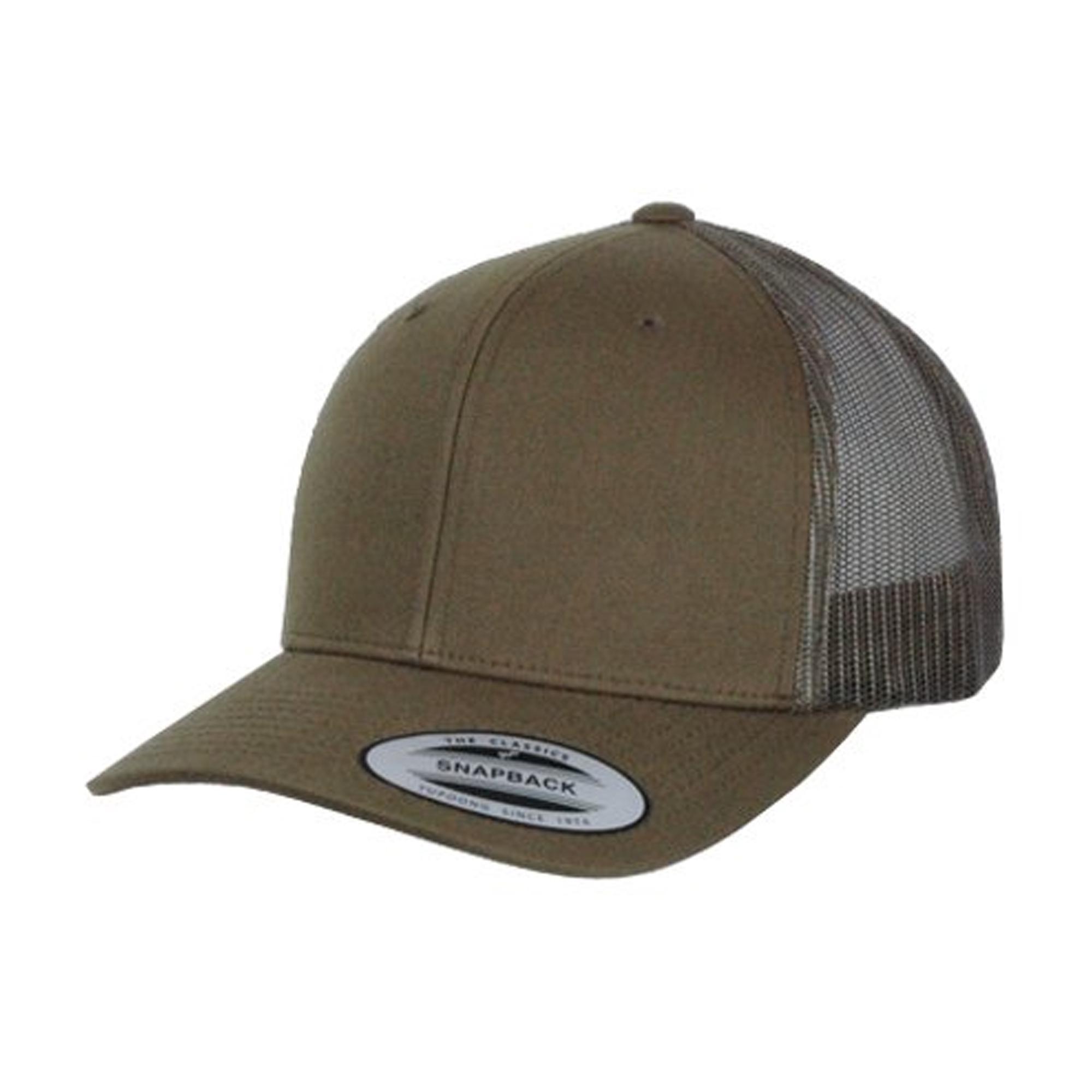 Yupoong Flexfit Retro Snapback Truckerpet One Size bruin