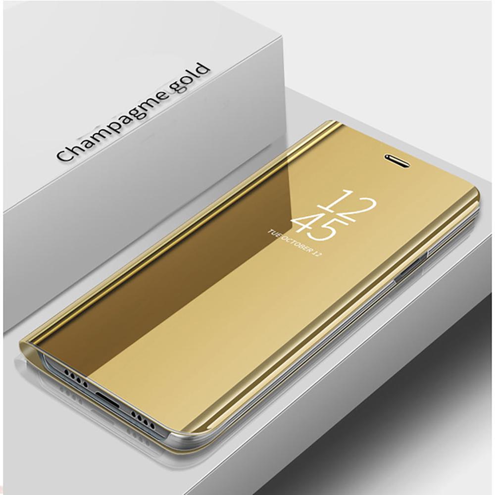For Samsung Galaxy S26 Ultra S26Ultra Mirror Cover Smart View Leather Magnetic Book Stand Coque For SamsungS26 S26+ Plus 5G Case