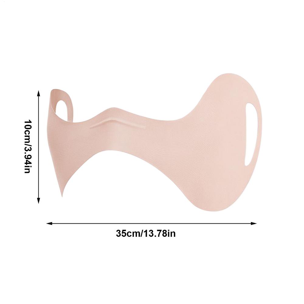 Summer Ice Silk Mask Breathable Sunscreen Face Scarf Eye Patches Eye Protection Mask Cycling Running Face Masks UV Shield розовый
