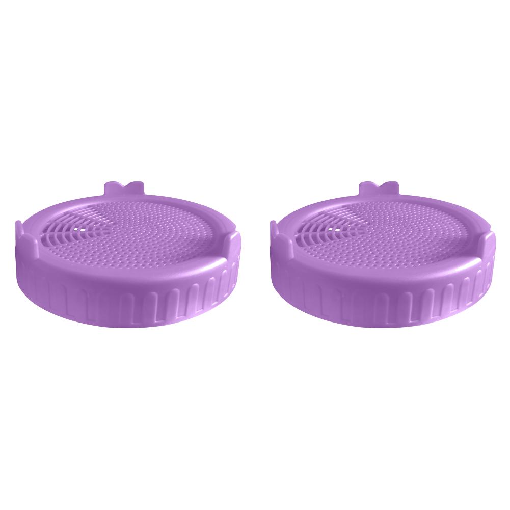 2PCS/1PC Food Grade Mesh Sprout Cover Kit Peanut Sprouting Lid for Mason Jar Bean Sprout Cover Fermentation Strainer Lids