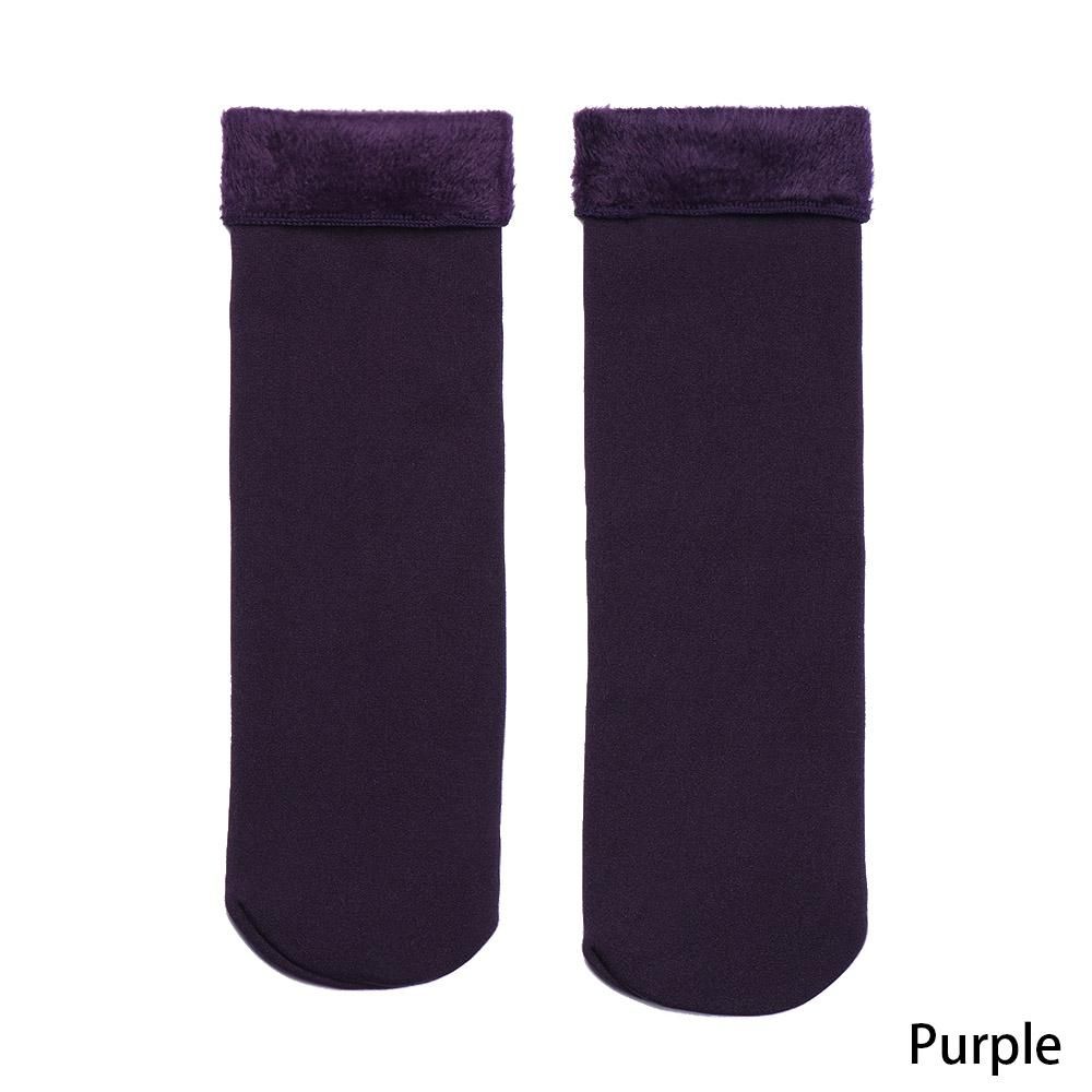 Free Size Casual Snow Boots Velvet Snow Socks Sleeping Warm Hosiery Home Floor Socks
