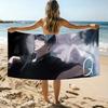 Cartoon A-lien S-Stage S Towel Beach Towel Oversized Quick Dry Towel Absorbent Soft Swim BeachTowels for Men Women