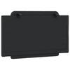 Vidaxl Headboard Cushion, Black, 80 Cm, Faux Leather