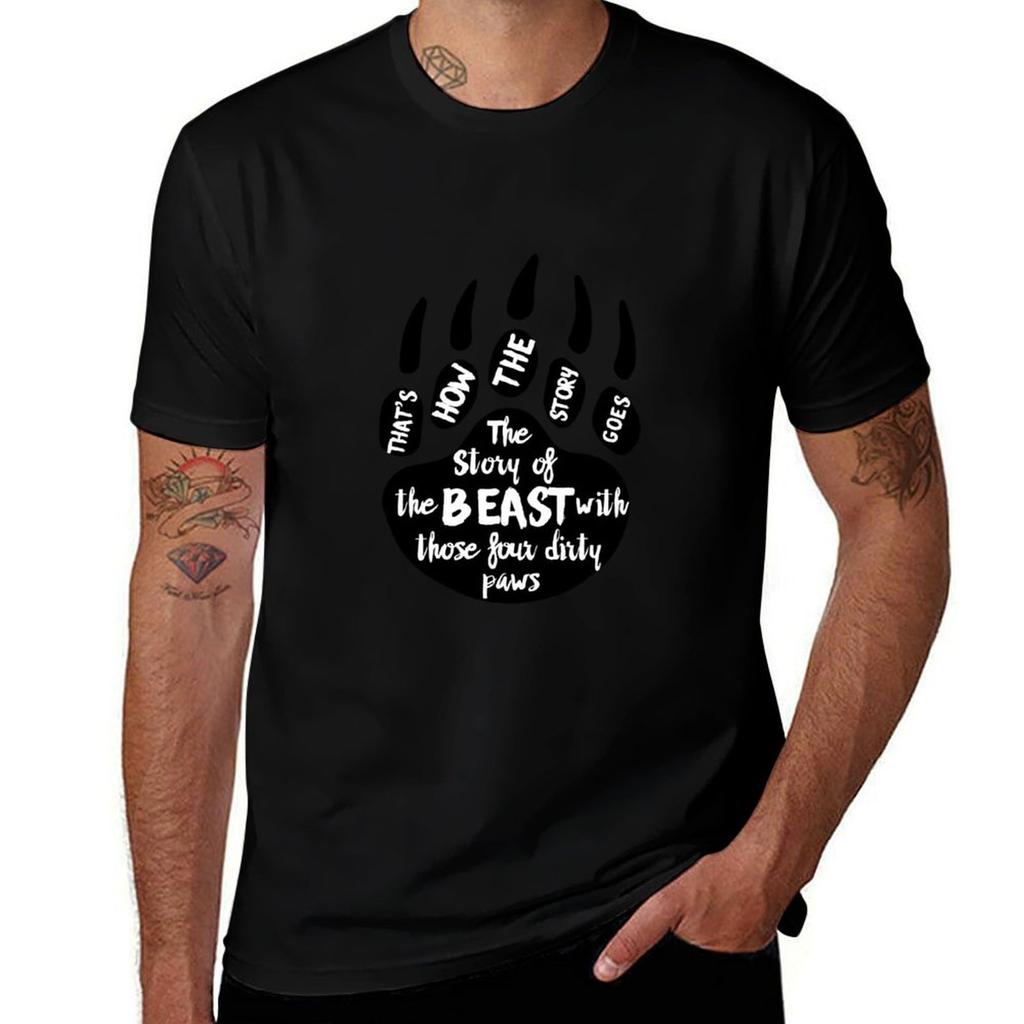 Dirty Paws TShirt Gym Exercise Short Sleeve TShirt