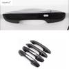 Car Door Handle Decoration Protection Cover Trim For Volkswagen Jetta Mk7  -  ABS Chrome / Black Accessories Exterior