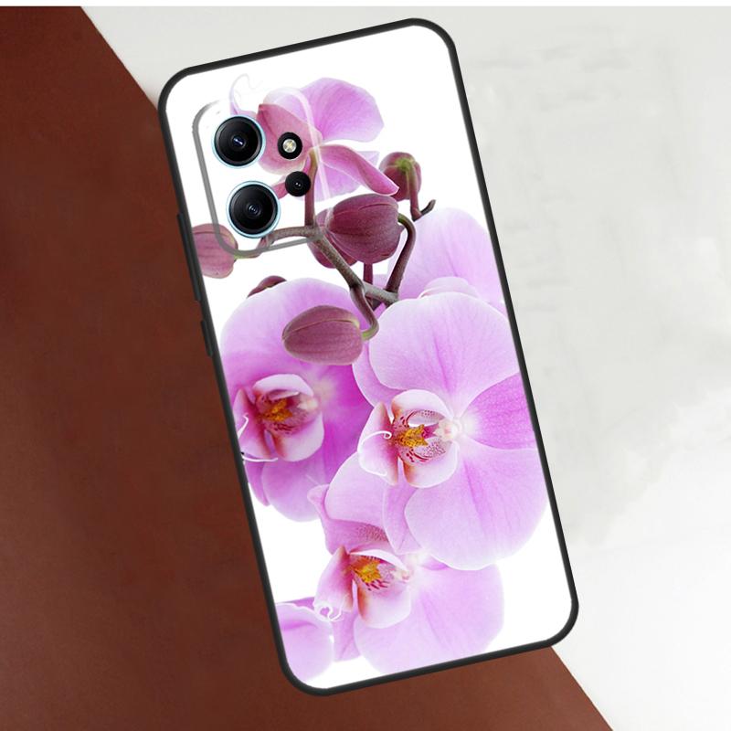 Orchid Flowers Colorful Case For Xiaomi Redmi Note 12 11 10 8 9 Pro 12S 11S 10S 9S Coque For Redmi 12 9C 10C 12C