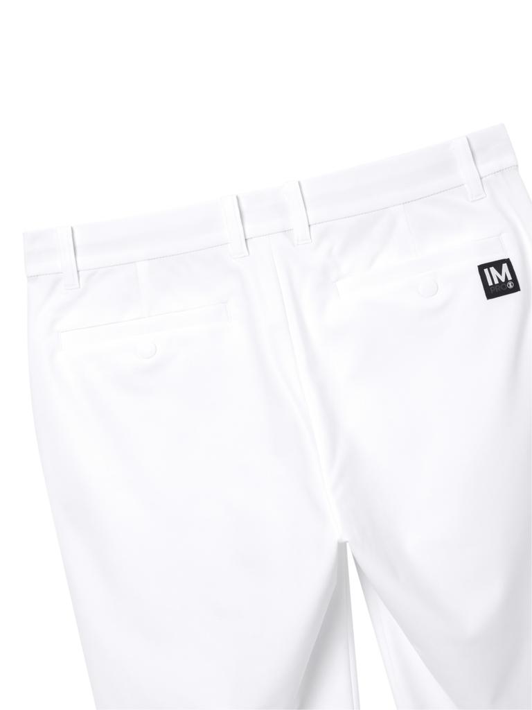 WIDEANGLE To Pro Basic Slim Fit Pants M_White