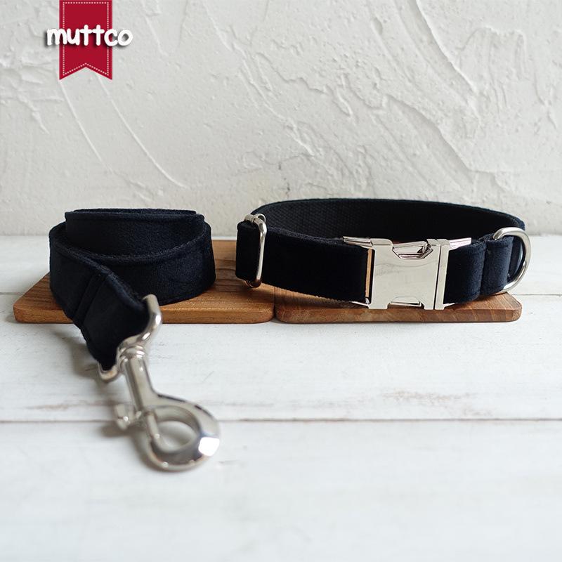 MUTTCO Simple Design Dog Leash & Collar Set UDC-143 Extra Large