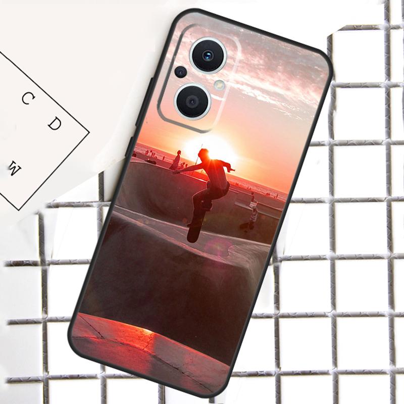 

Cool Skate Phone Case For OPPO Reno 8T 7 8 Lite 14F 14 13 12 11 F 10 Pro OPPO Find X8 X6 X5 X9 Pro Cover OPPO Reno14 Pro